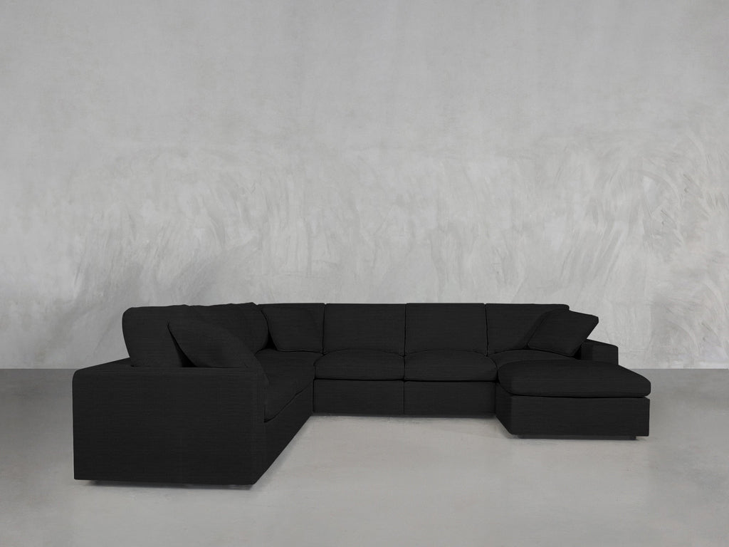 7-Seat Modular Chaise Corner Sectional