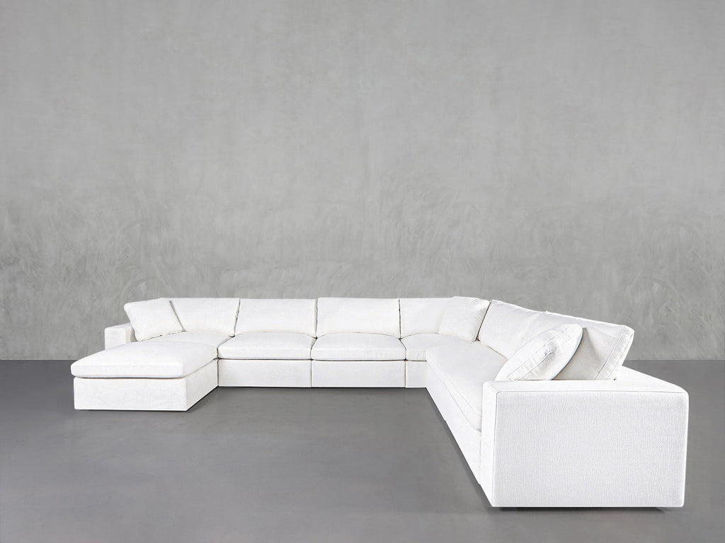 7-Seat Modular Chaise Corner Sectional