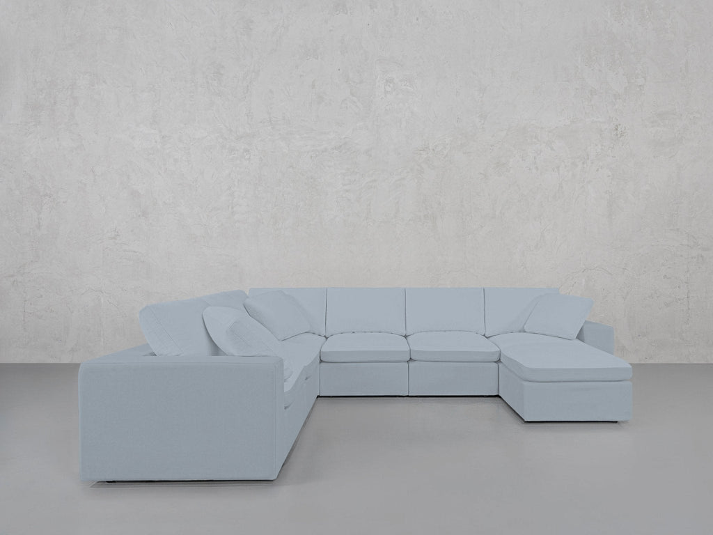 7-Seat Modular Chaise Corner Sectional