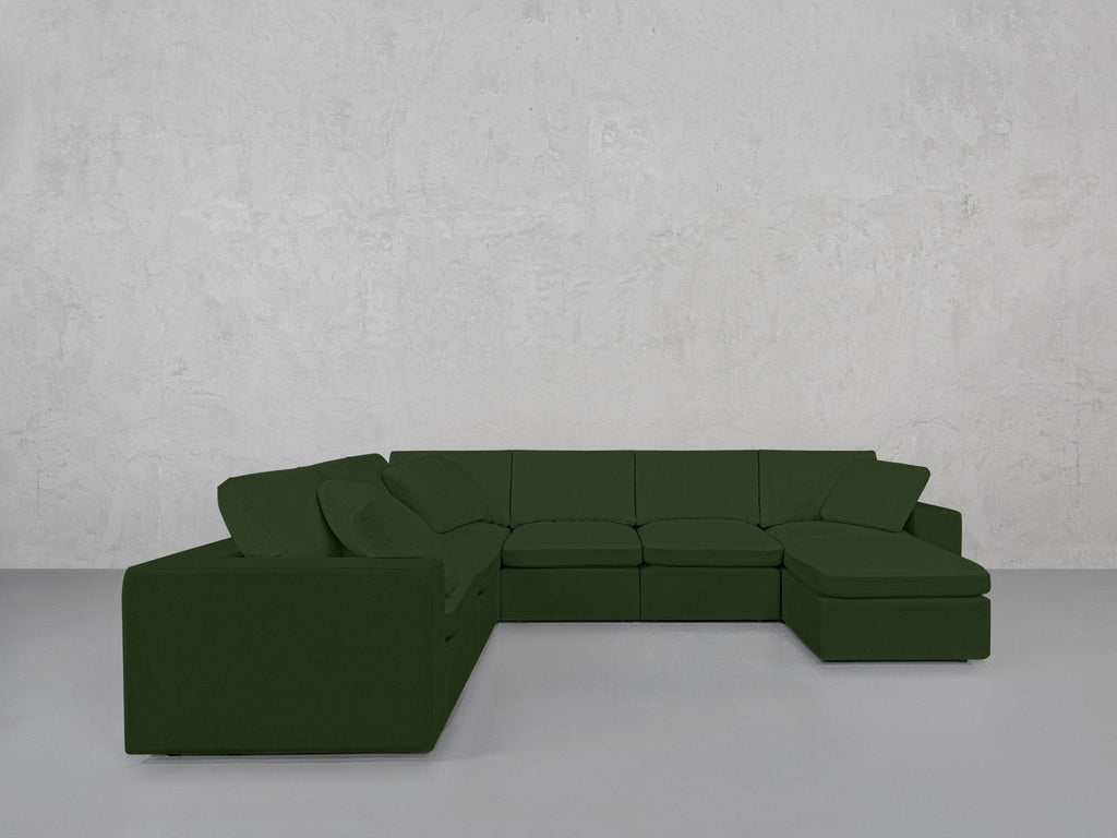 7-Seat Modular Chaise Corner Sectional