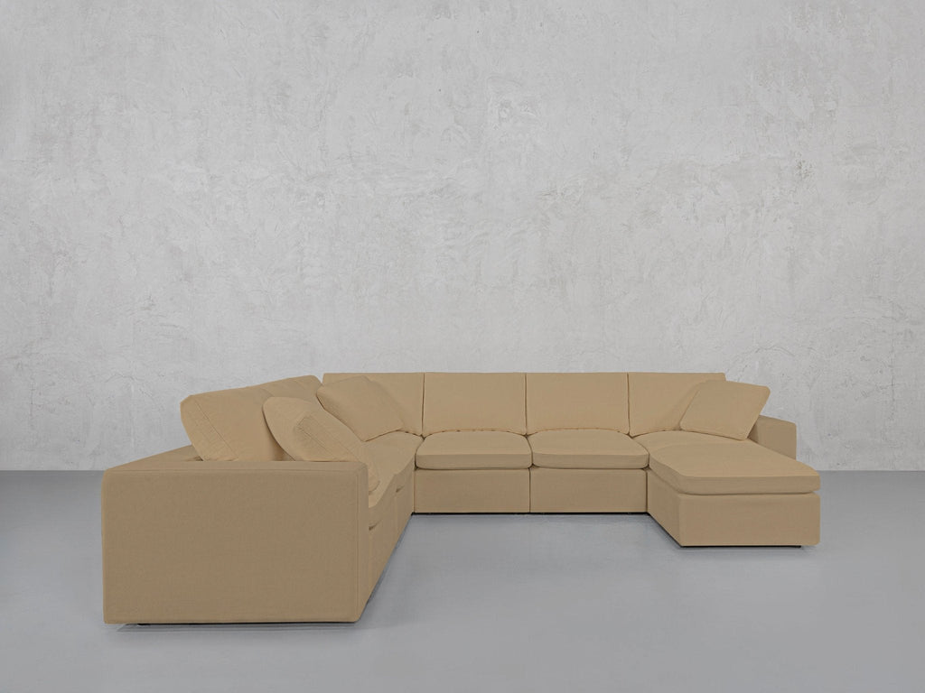7-Seat Modular Chaise Corner Sectional