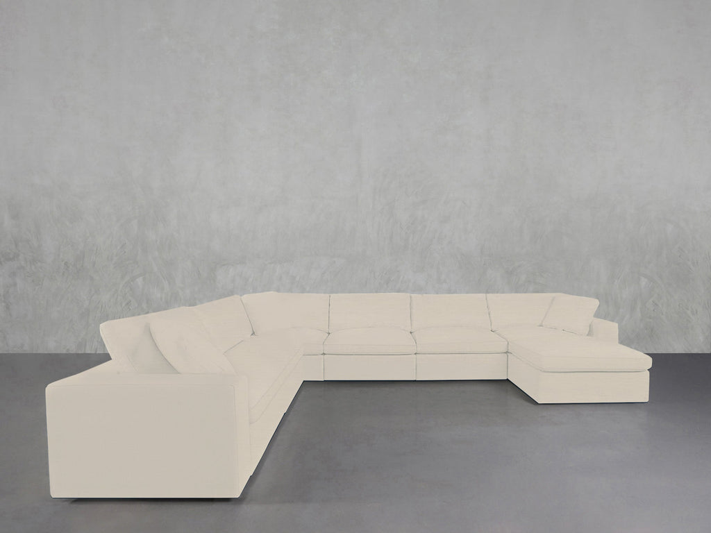 7-Seat Modular Chaise Corner Sectional