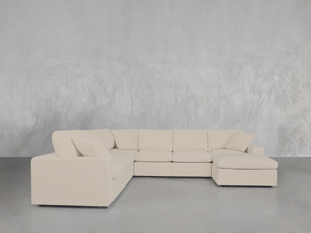 7-Seat Modular Chaise Corner Sectional