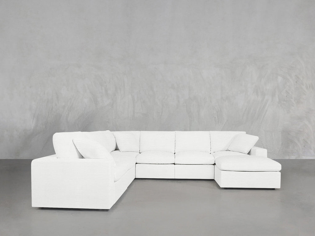 7-Seat Modular Chaise Corner Sectional