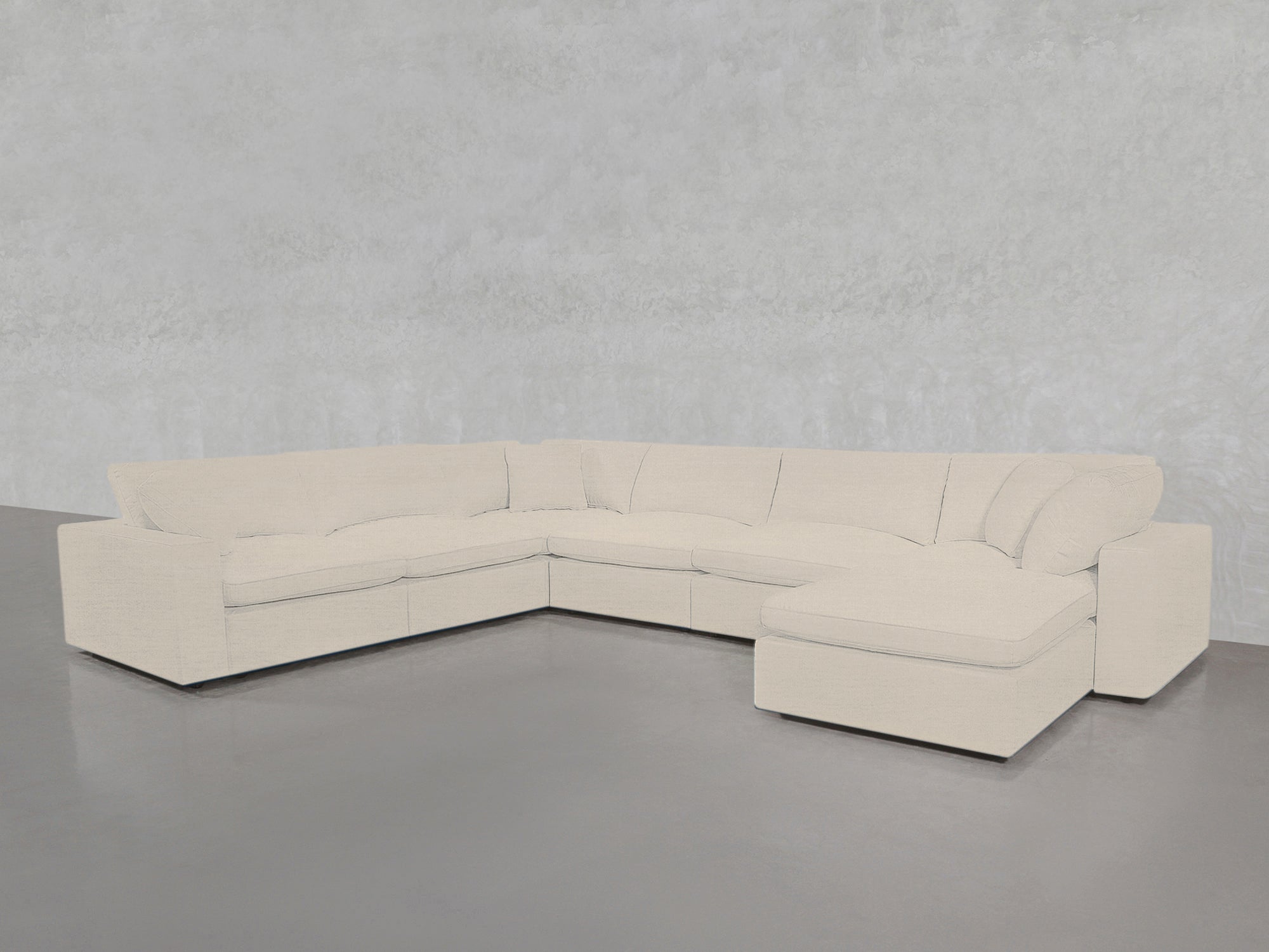7-Seat Modular Chaise Corner Sectional