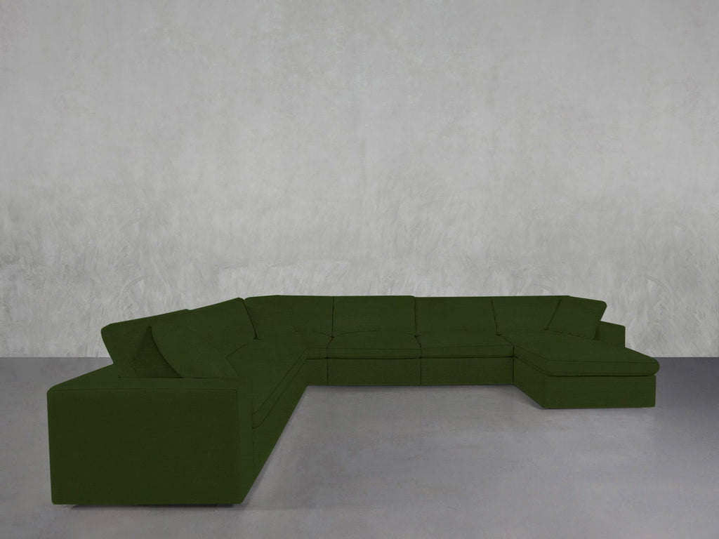 7-Seat Modular Chaise Corner Sectional