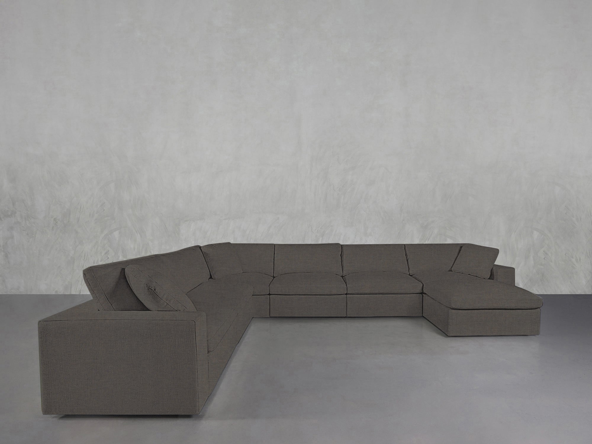 7-Seat Modular Chaise Corner Sectional