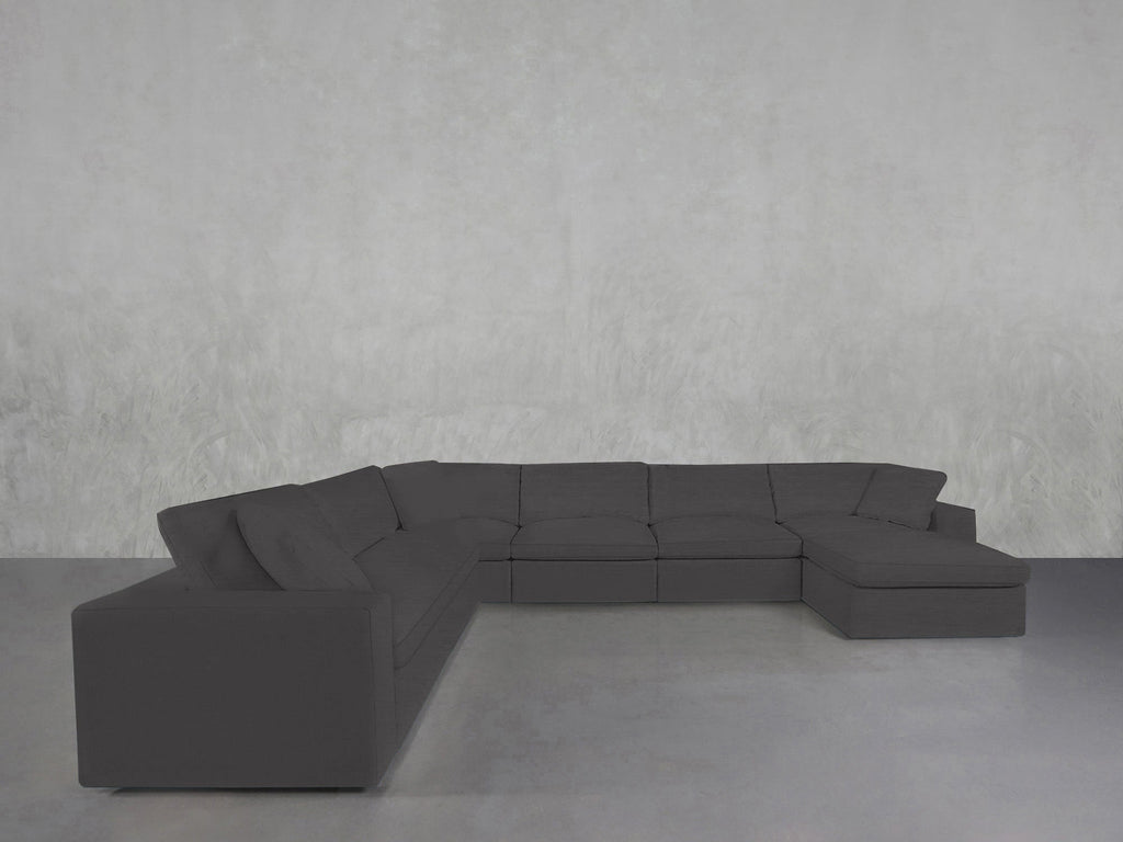 7-Seat Modular Chaise Corner Sectional