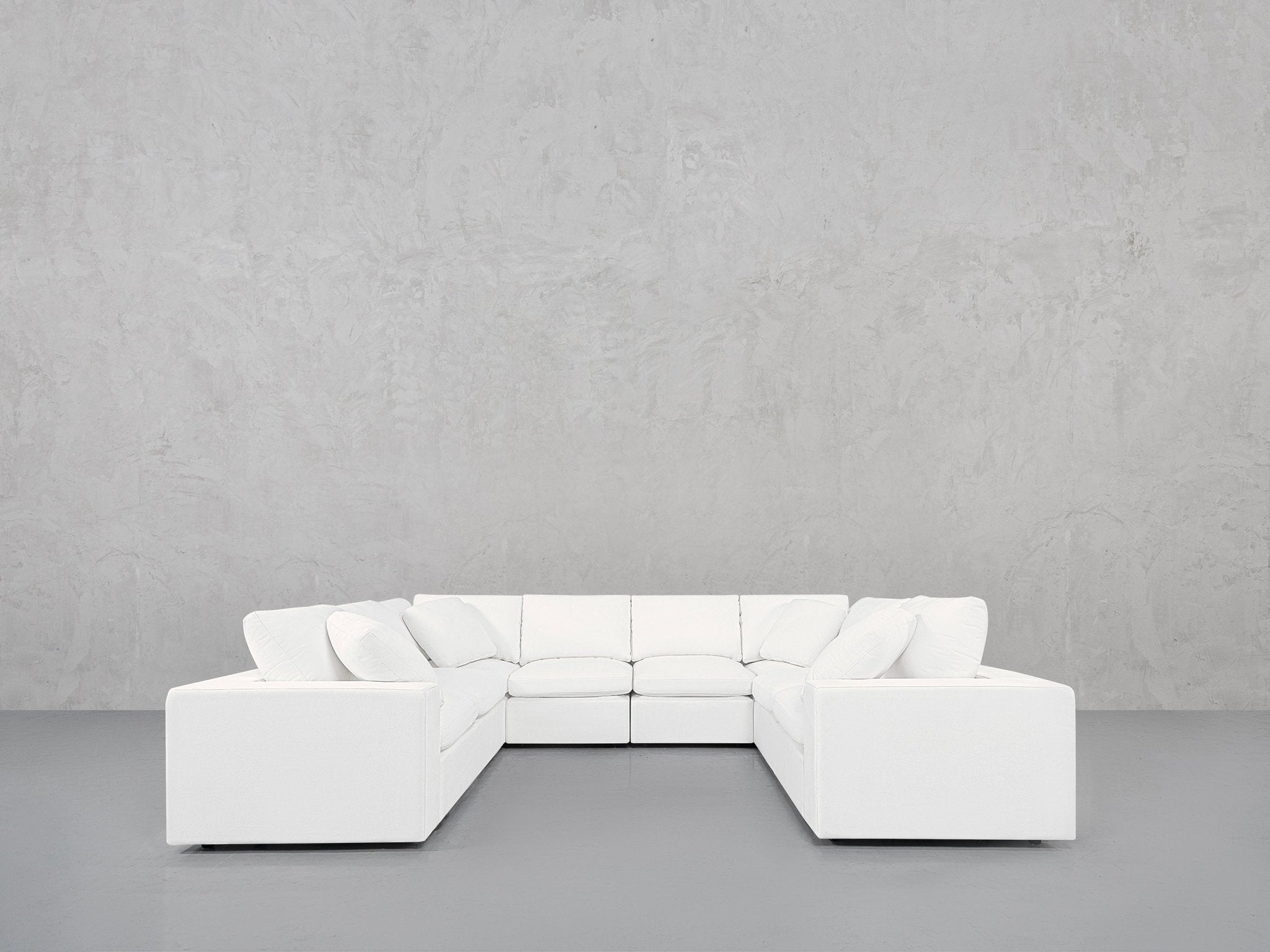 8-Seat Modular U-Sectional