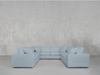 8-Seat Modular U-Sectional