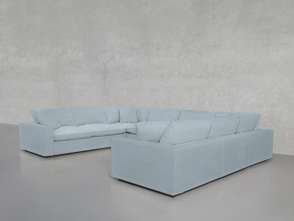 8-Seat Modular U-Sectional