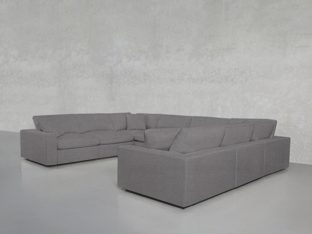 8-Seat Modular U-Sectional