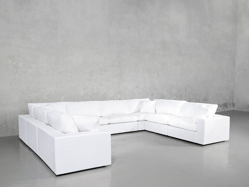 8-Seat Modular U-Sectional