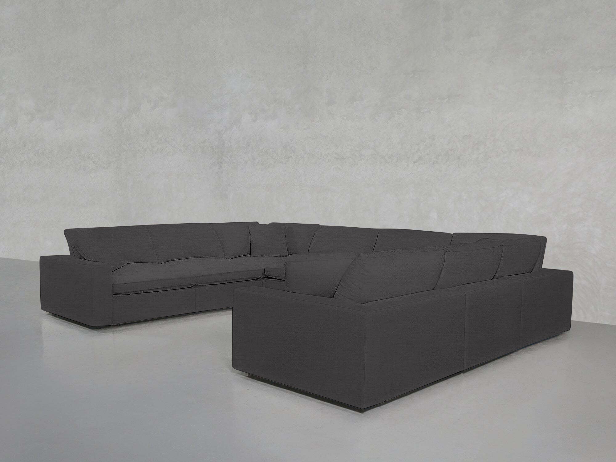 8-Seat Modular U-Sectional