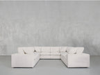 8-Seat Modular U-Sectional