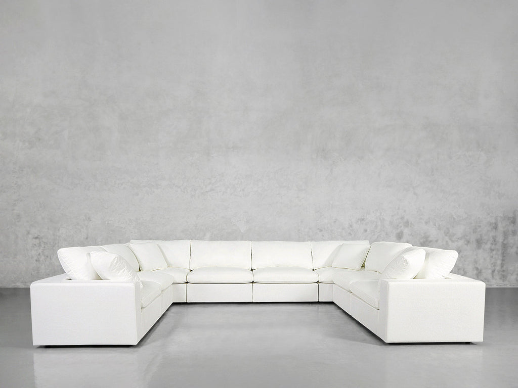 8-Seat Modular U-Sectional