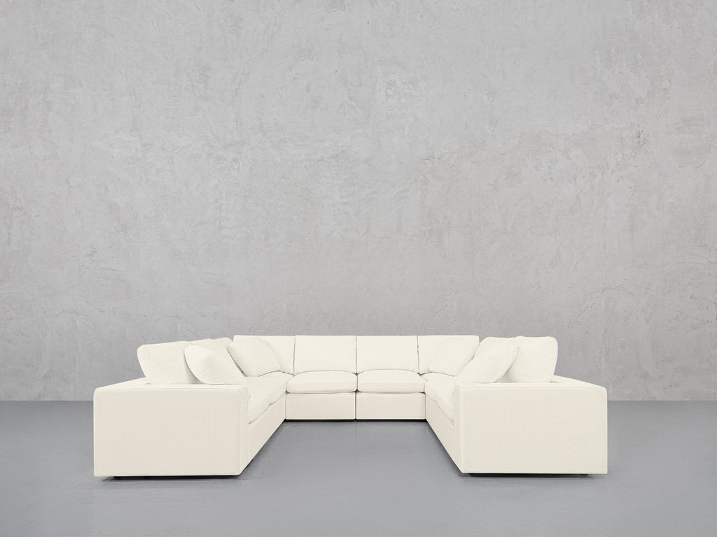 8-Seat Modular U-Sectional