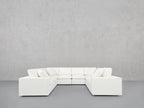 8-Seat Modular U-Sectional