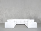 8-Seat Modular U-Sectional