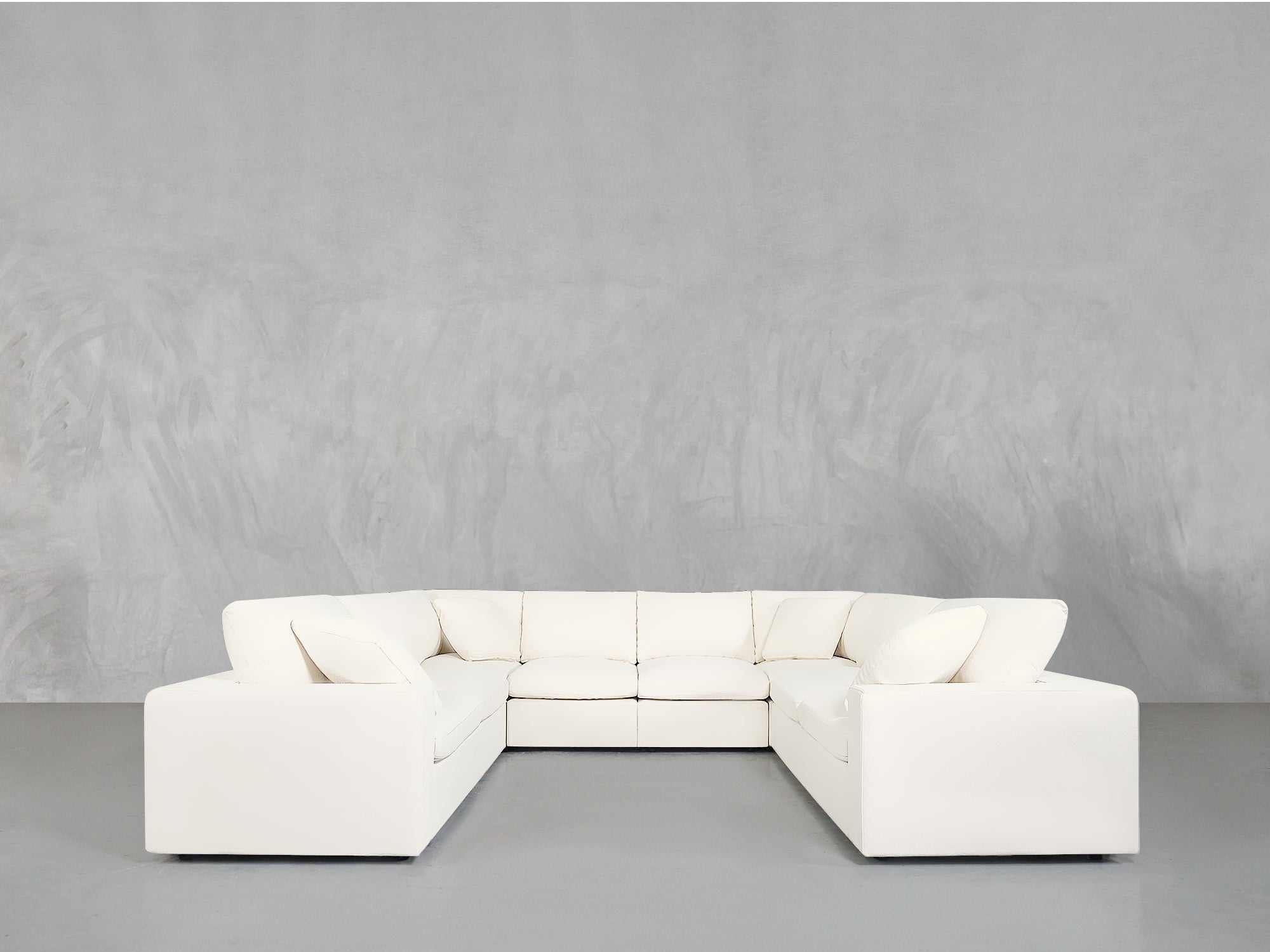 8-Seat Modular U-Sectional