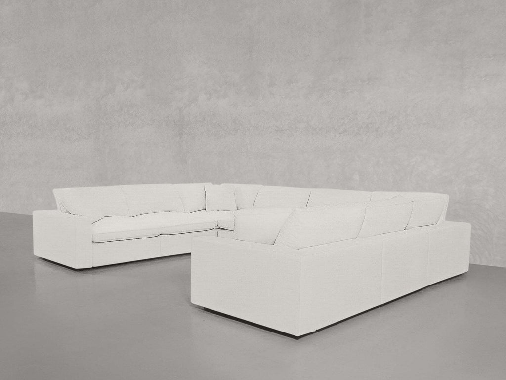 8-Seat Modular U-Sectional
