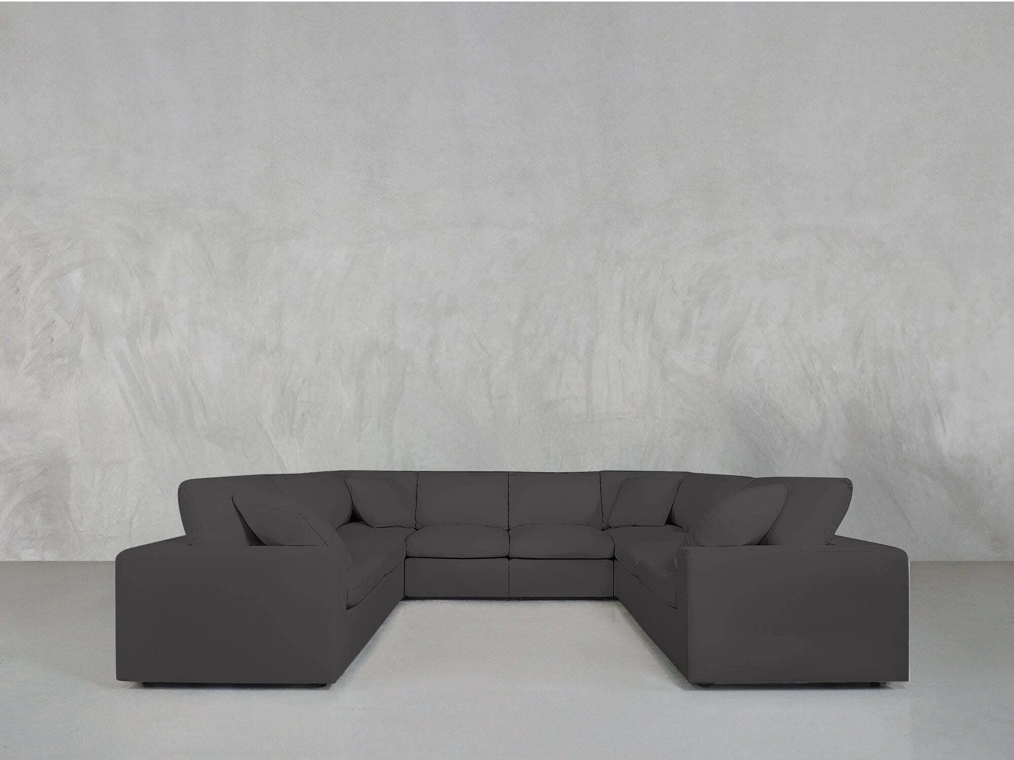 8-Seat Modular U-Sectional