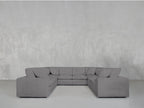 8-Seat Modular U-Sectional