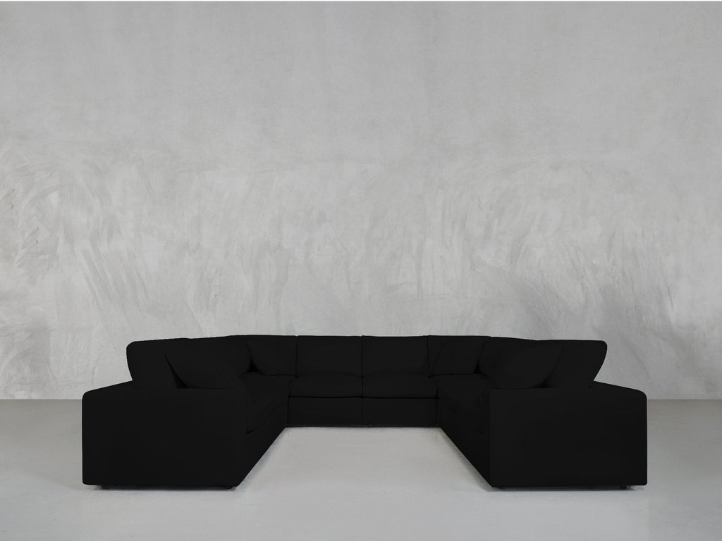 8-Seat Modular U-Sectional