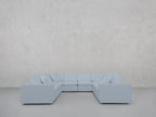 8-Seat Modular U-Sectional