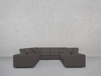 8-Seat Modular U-Sectional