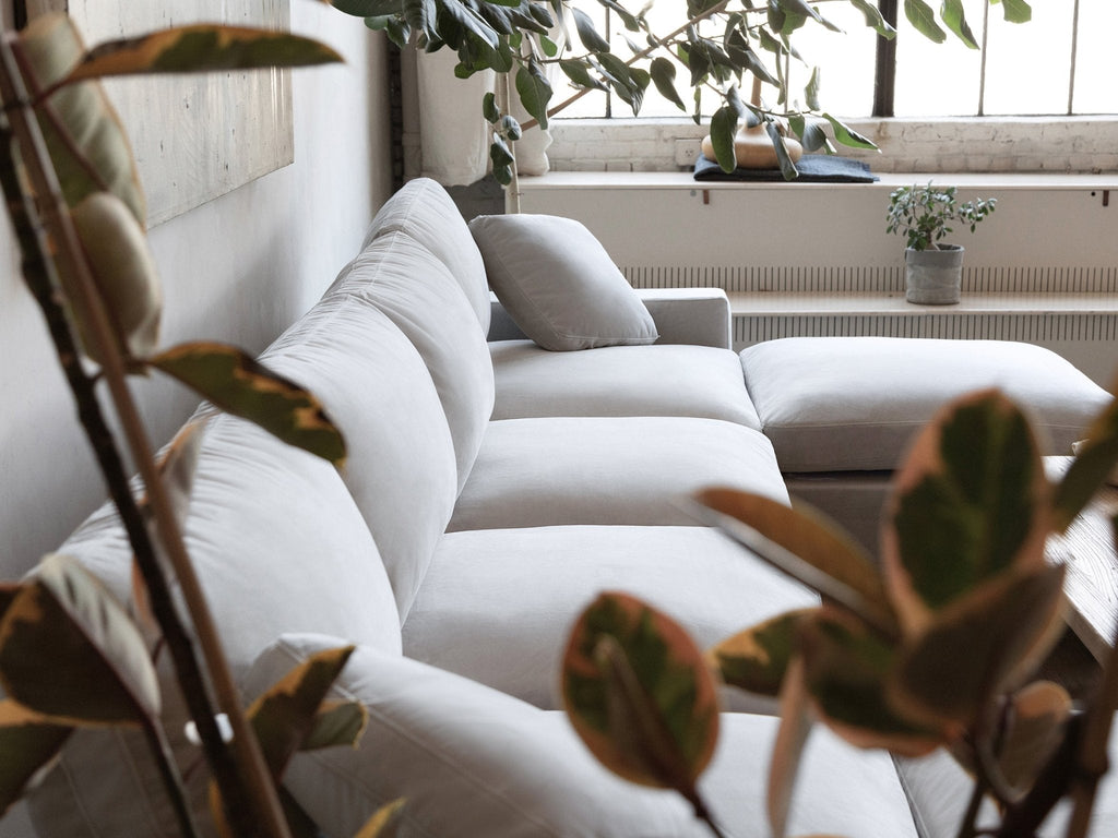 9-Seat Modular U-Sectional with Double Ottoman