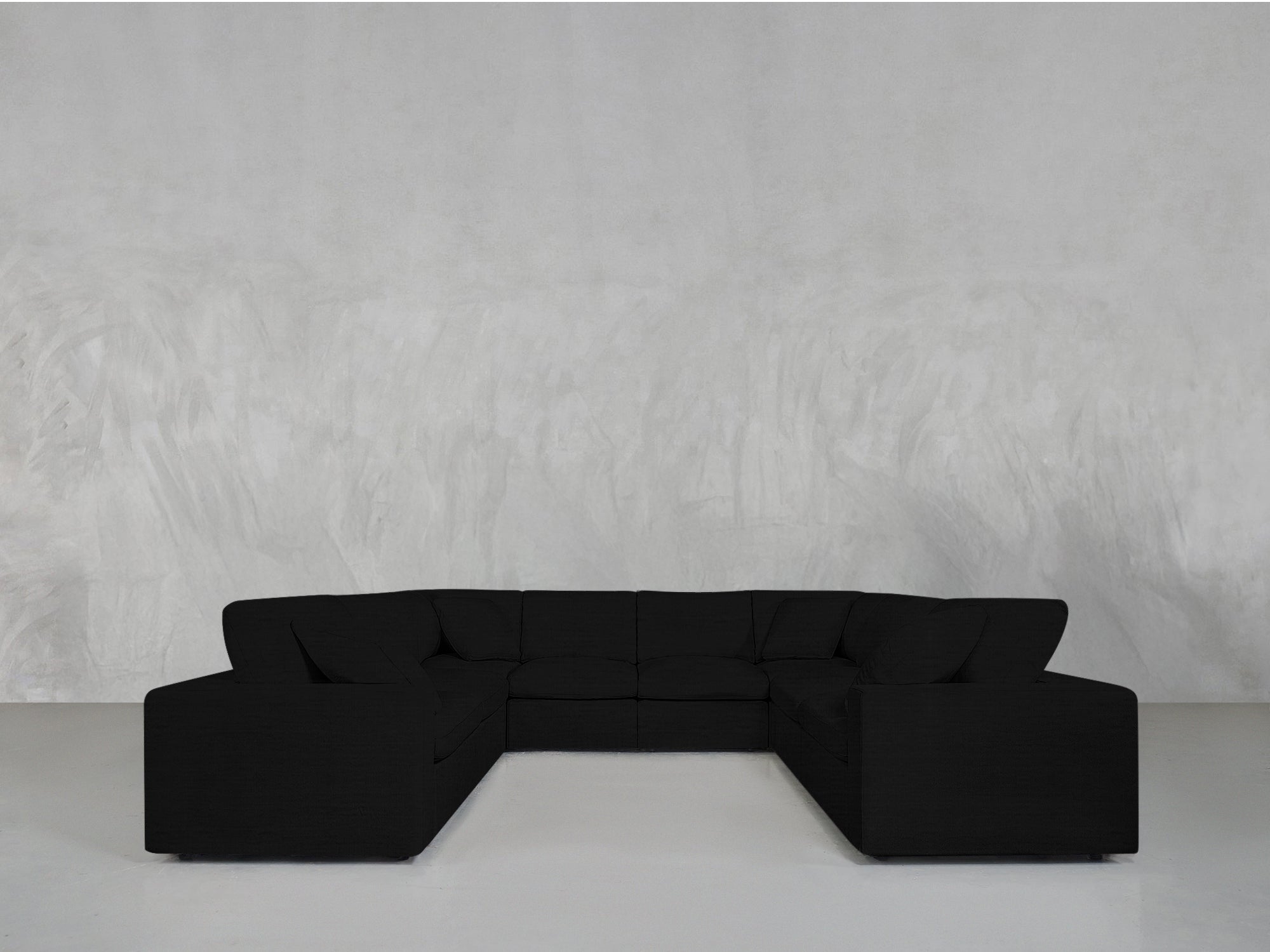 8-Seat Modular U-Sectional