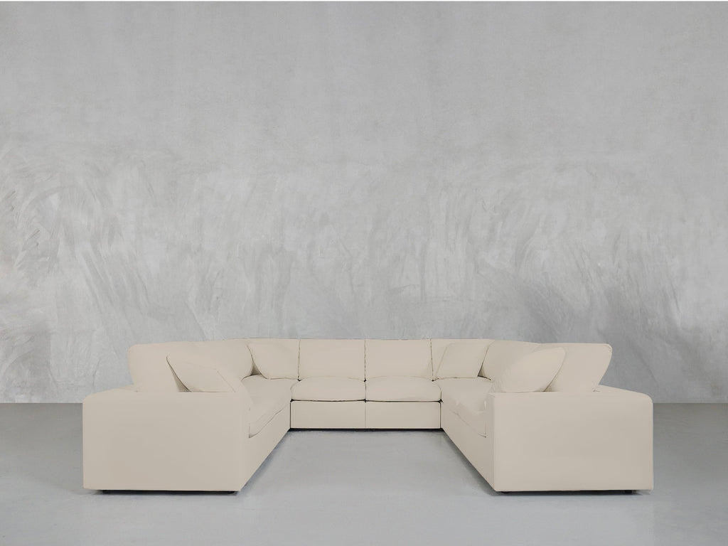 8-Seat Modular U-Sectional