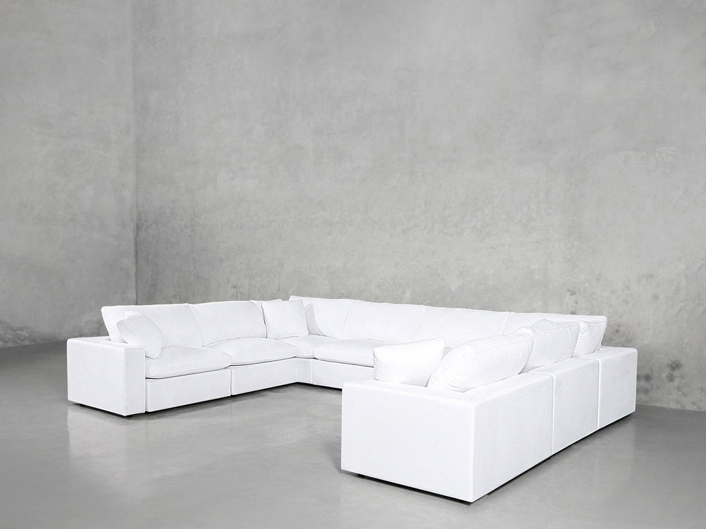 8-Seat Modular U-Sectional