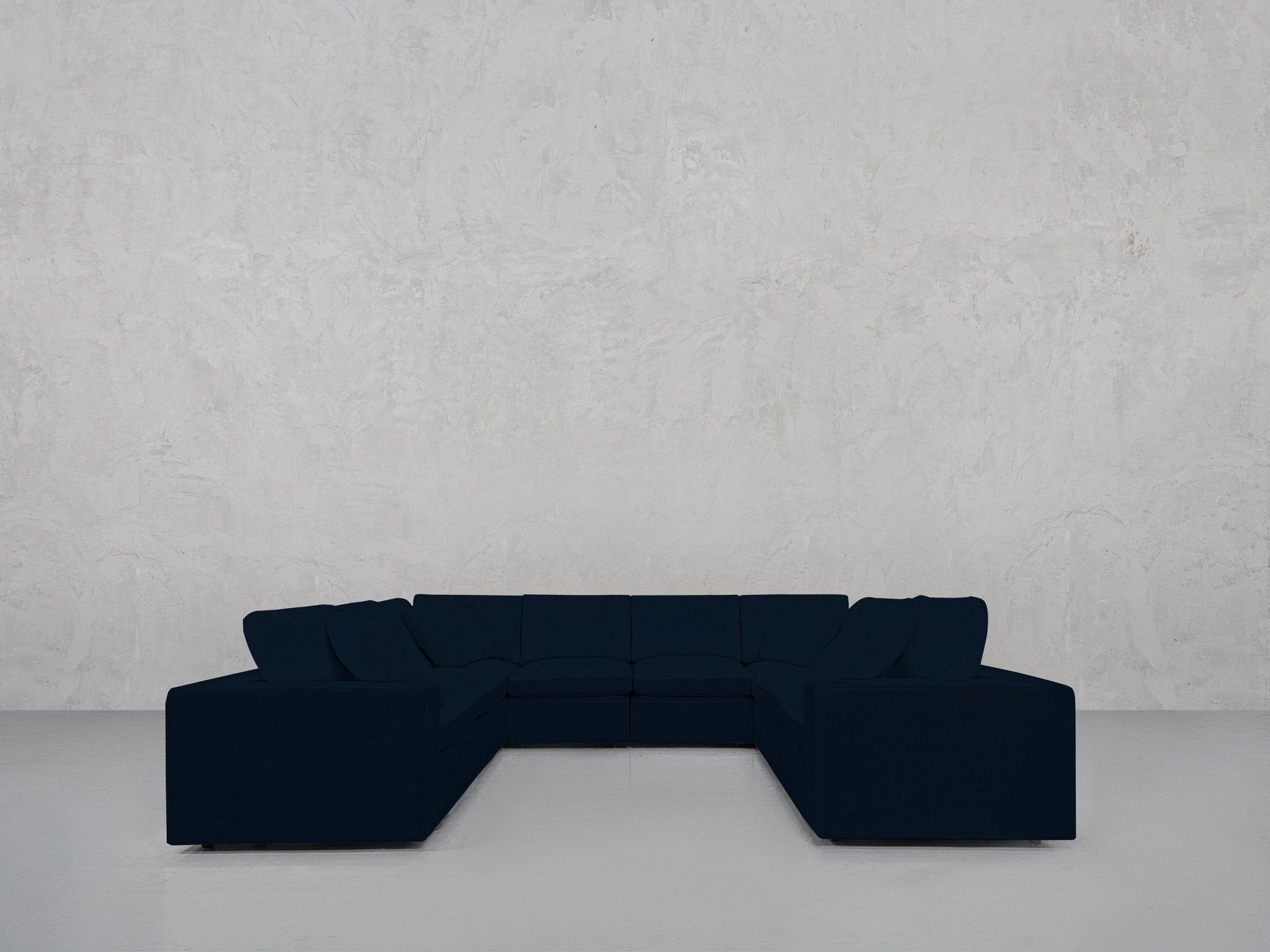 8-Seat Modular U-Sectional