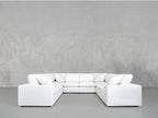 8-Seat Modular U-Sectional