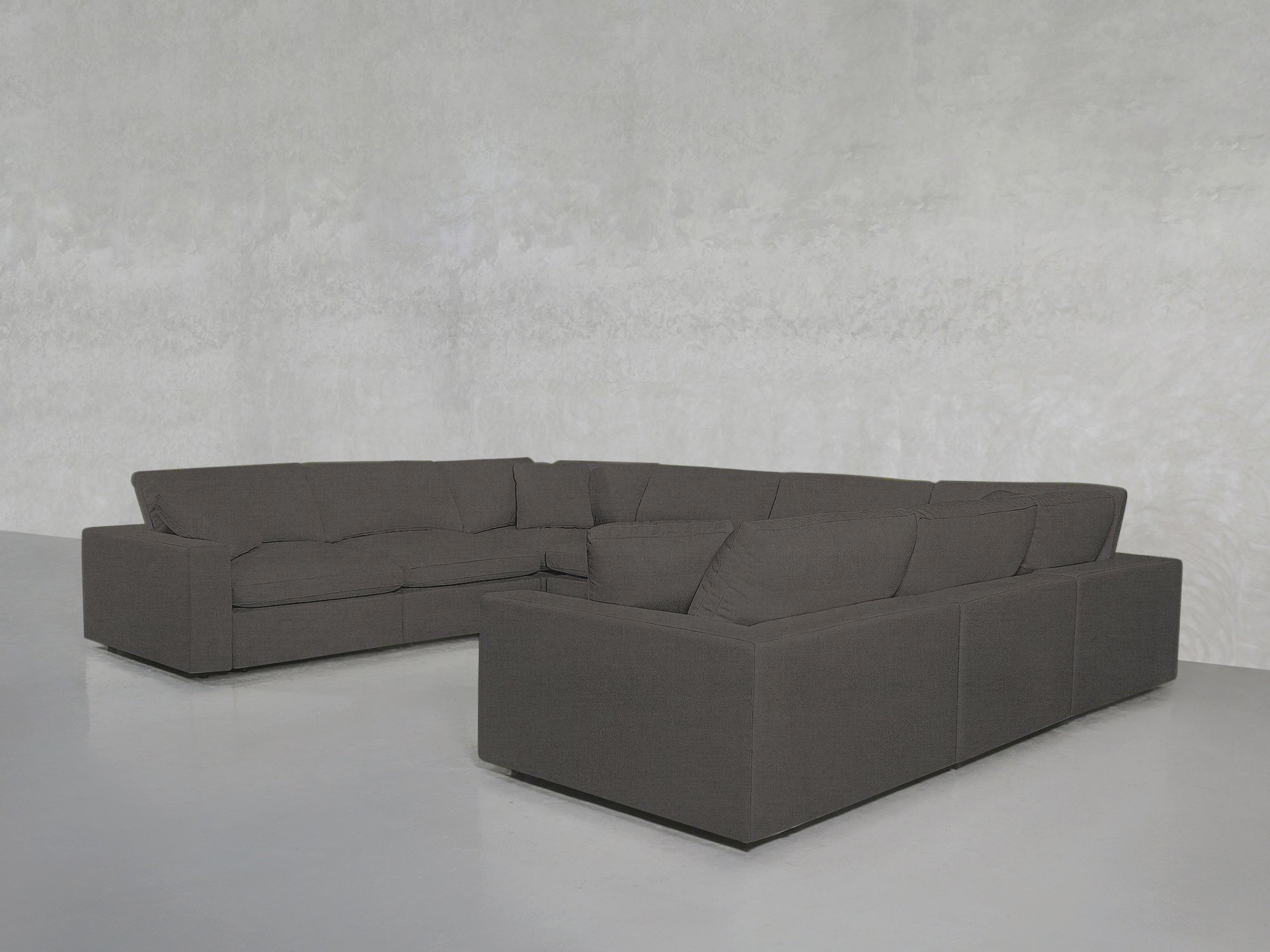 8-Seat Modular U-Sectional