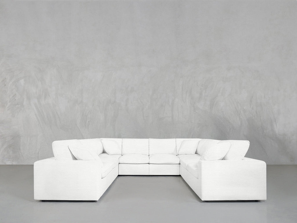 8-Seat Modular U-Sectional