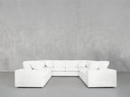 8-Seat Modular U-Sectional