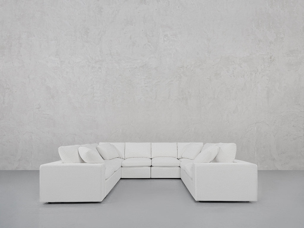8-Seat Modular U-Sectional