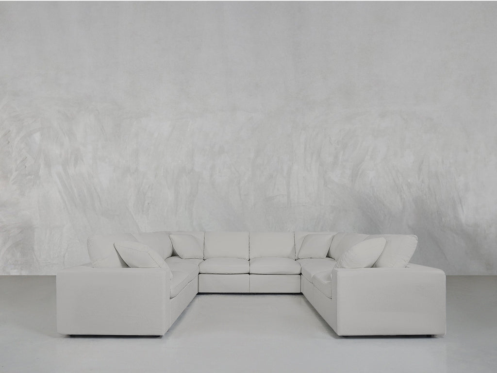 8-Seat Modular U-Sectional