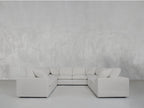8-Seat Modular U-Sectional
