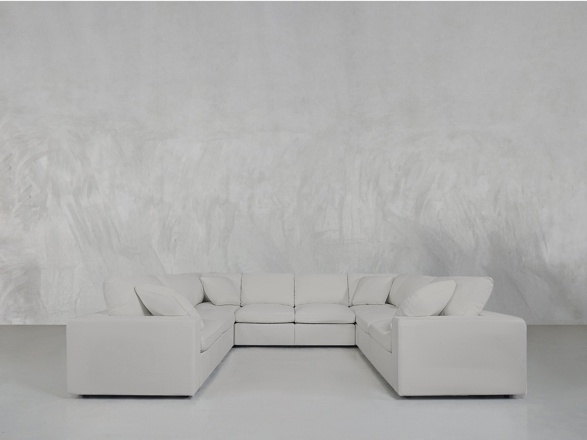 8-Seat Modular U-Sectional