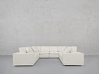 8-Seat Modular U-Sectional
