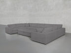 9-Seat Modular U-Sectional with Double Ottoman