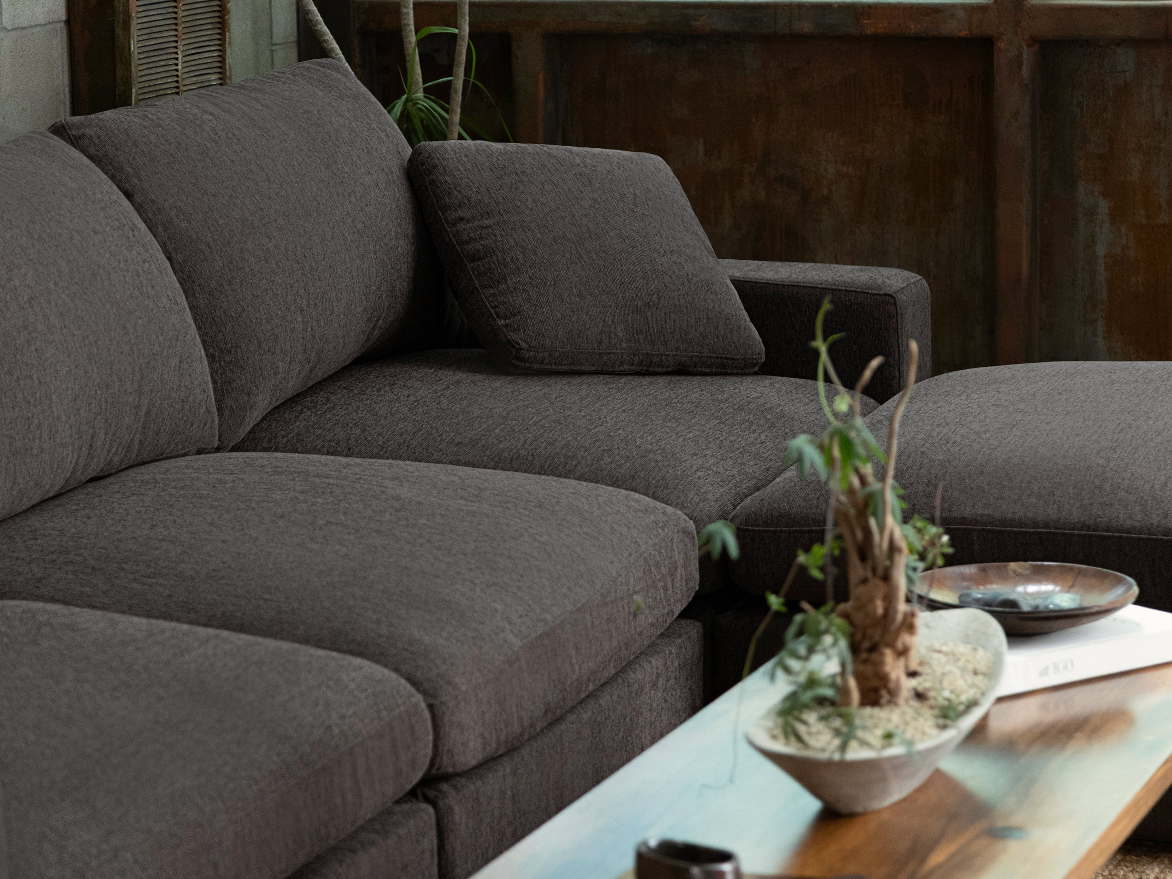 6-Seat Modular Corner Lounger Sectional