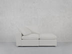 2-Seat Modular Lounger Loveseat