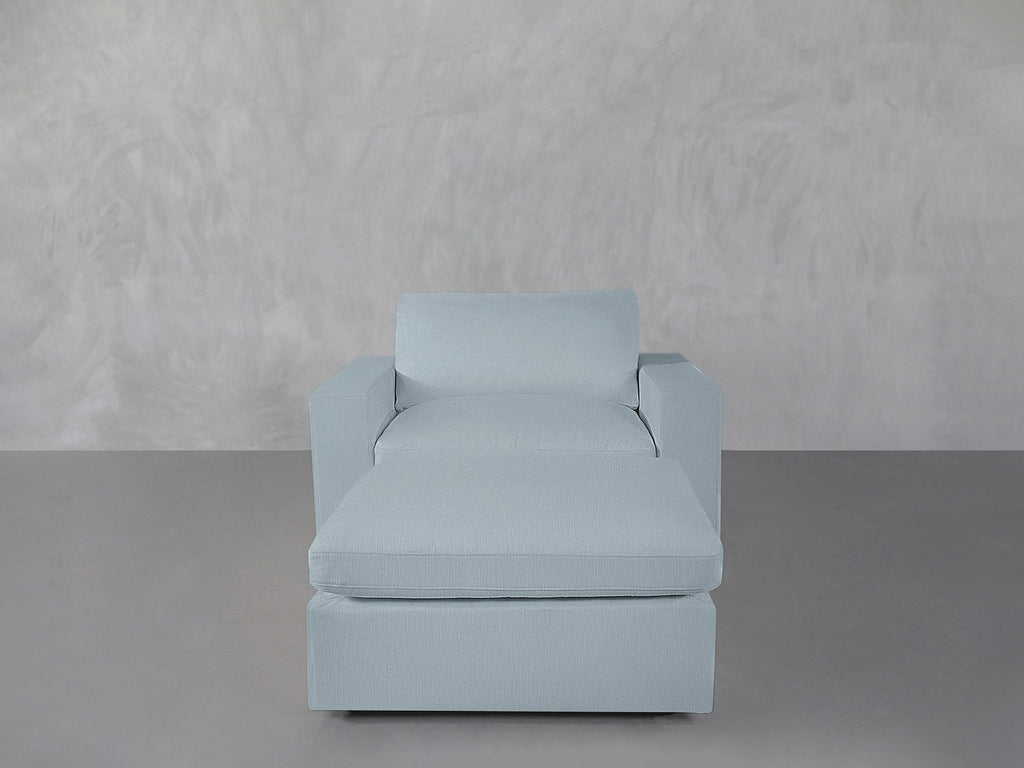 Armchair with Ottoman